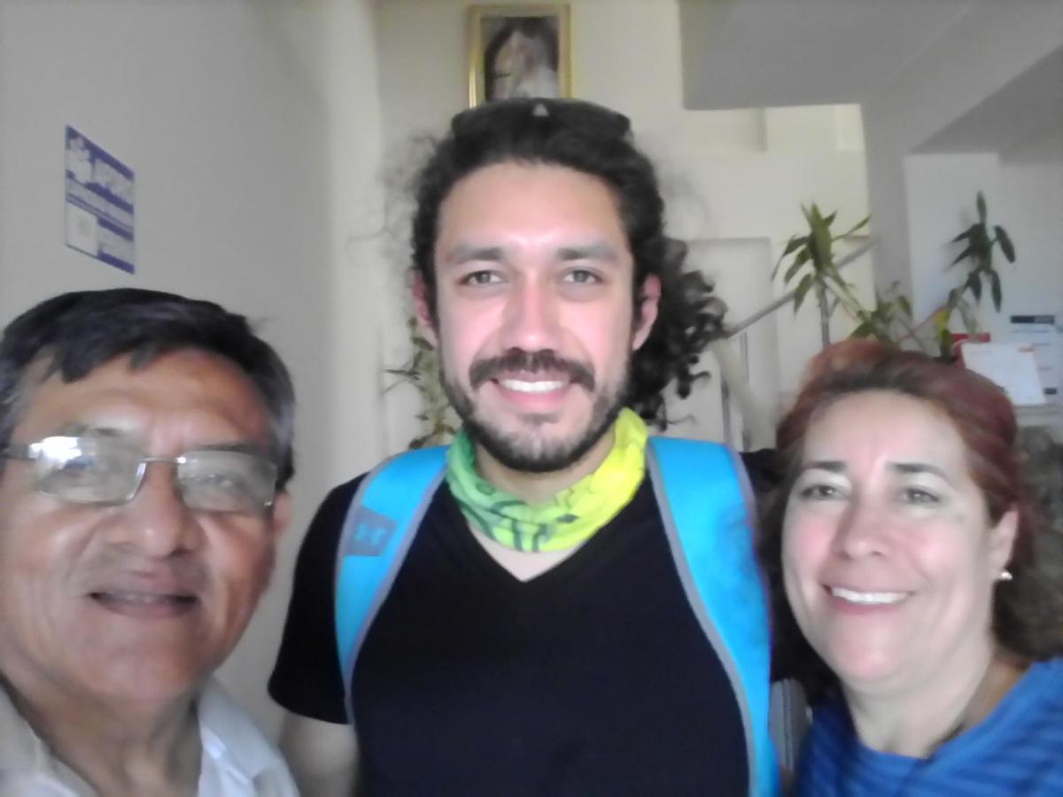 Hospedaje El Telar Nazca Esterno foto