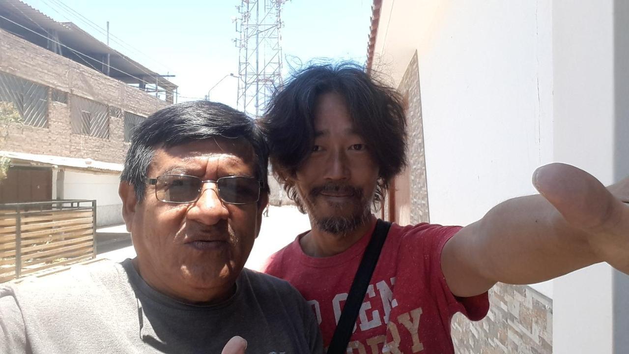 Hospedaje El Telar Nazca Esterno foto